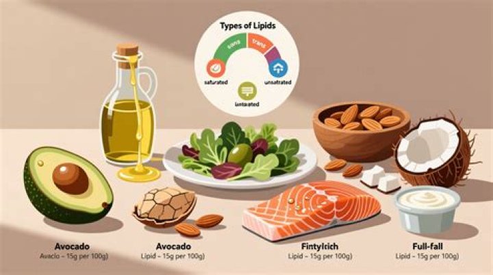 What foods are rich in lipids?
