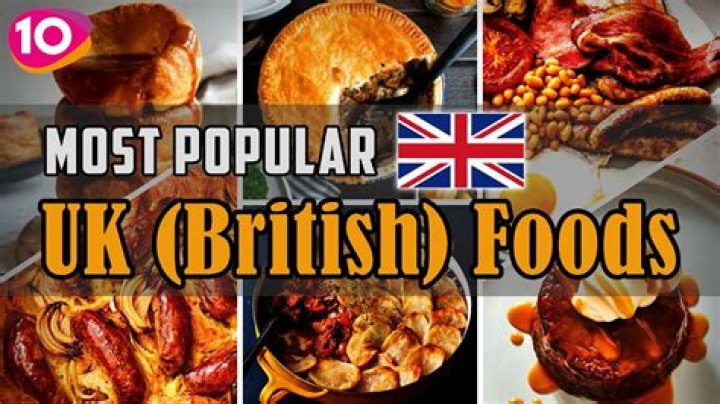 What foods originated in the UK?