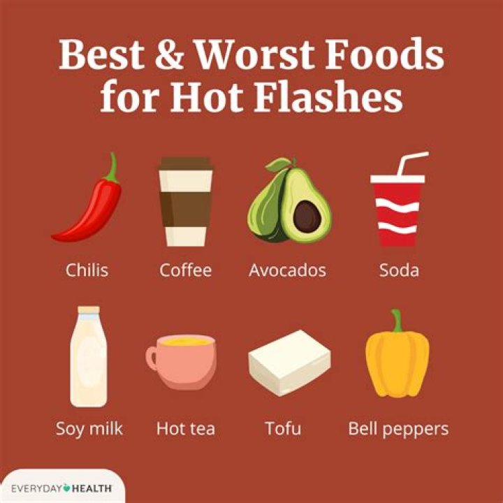 What foods stop hot flashes?
