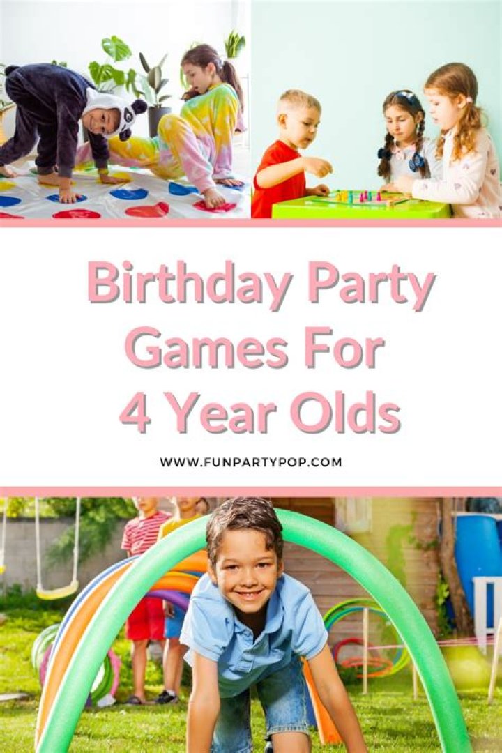 What games are good for a 4 year old?