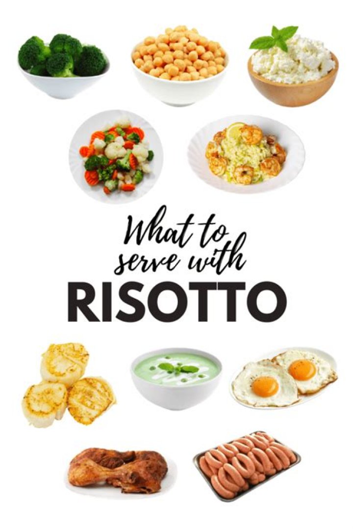 What goes well in risotto?