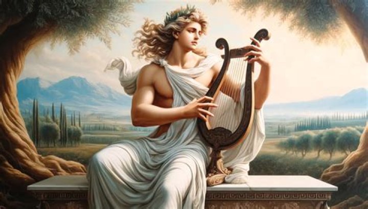 What Greek god represents music?