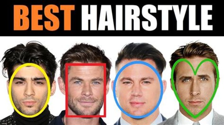 What hairstyle suits a long face male?