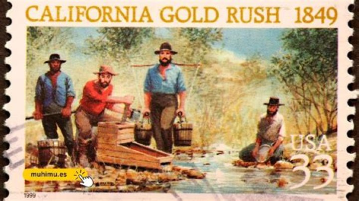 What happened after gold was discovered in California in 1848?