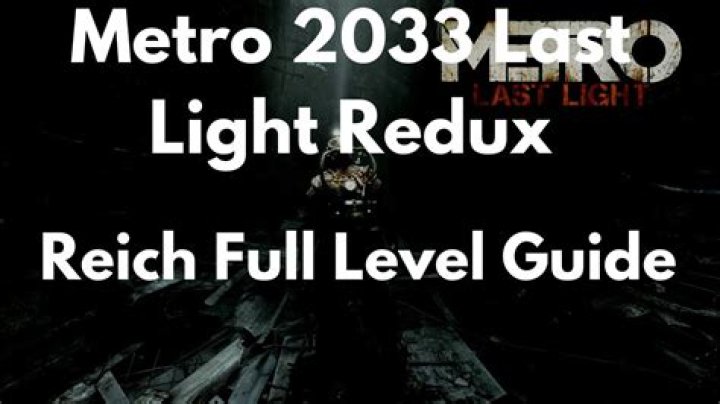 What happened between Metro 2033 and last light?