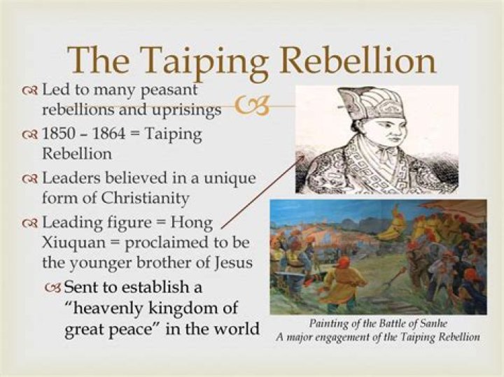 What happened in the Taiping Revolution?