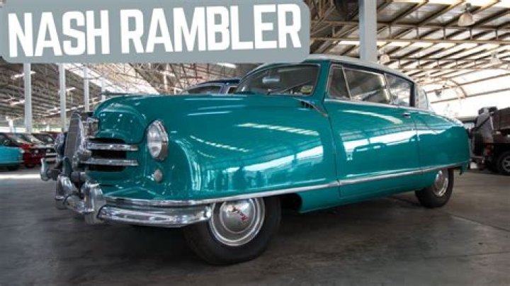 What happened to the Nash Rambler?