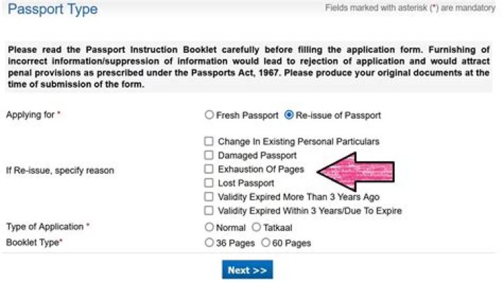 What happens if my passport runs out of pages UK?