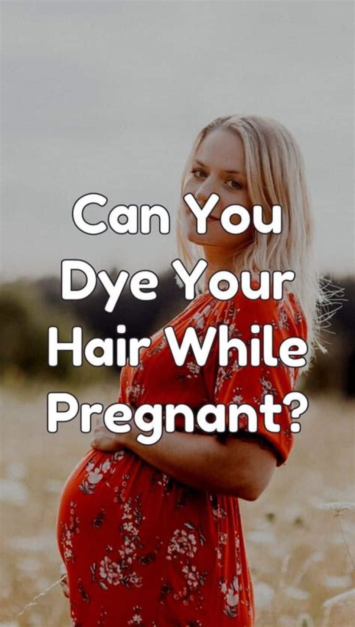 What happens if you bleach your hair while pregnant?