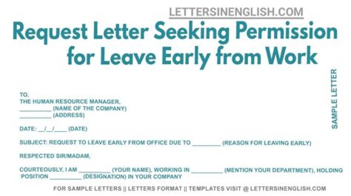 What happens when you leave work early without permission?