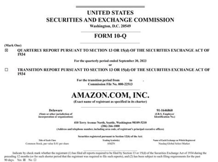 What is a 10-Q SEC filing?