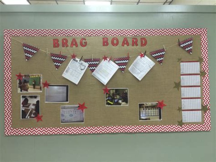 What is a brag board?
