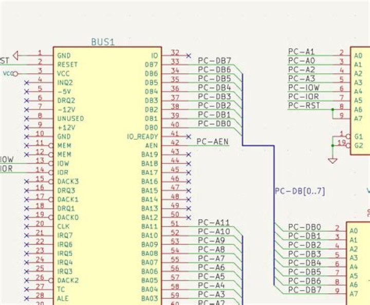 What is a bus in KiCad?