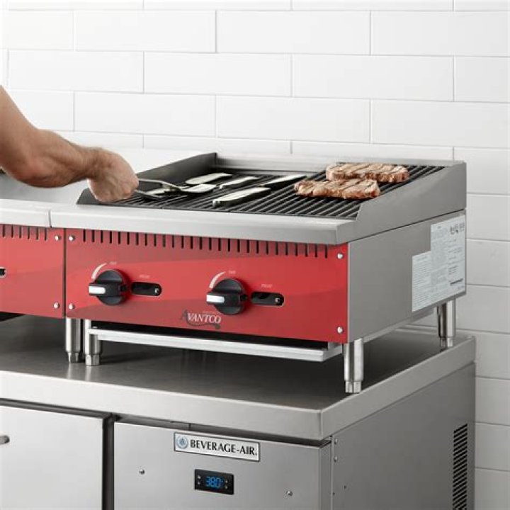 What is a charbroiler used for?