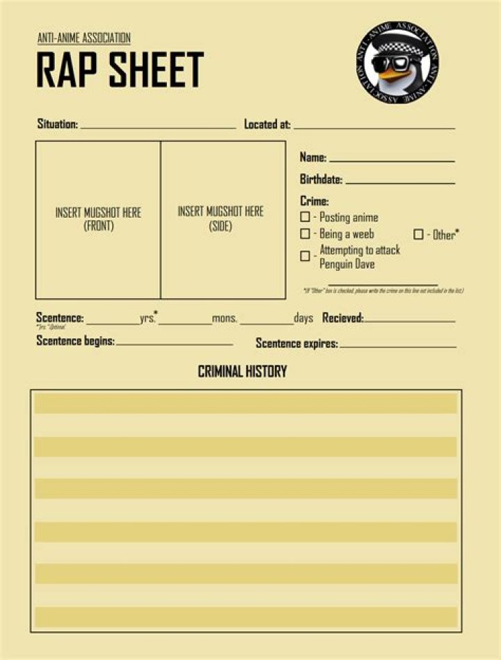 What is a CII rap sheet?