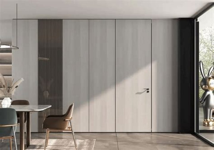What is a concealed door?