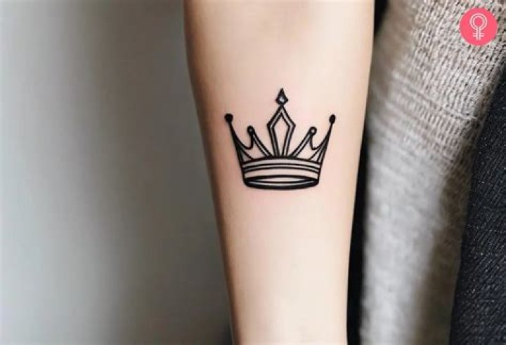 What is a crown tattoo a symbol of?