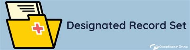What is a designated record set?