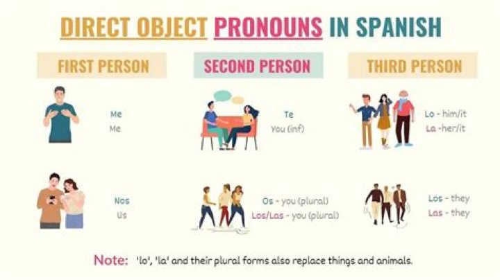 What is a direct object pronoun in Spanish?