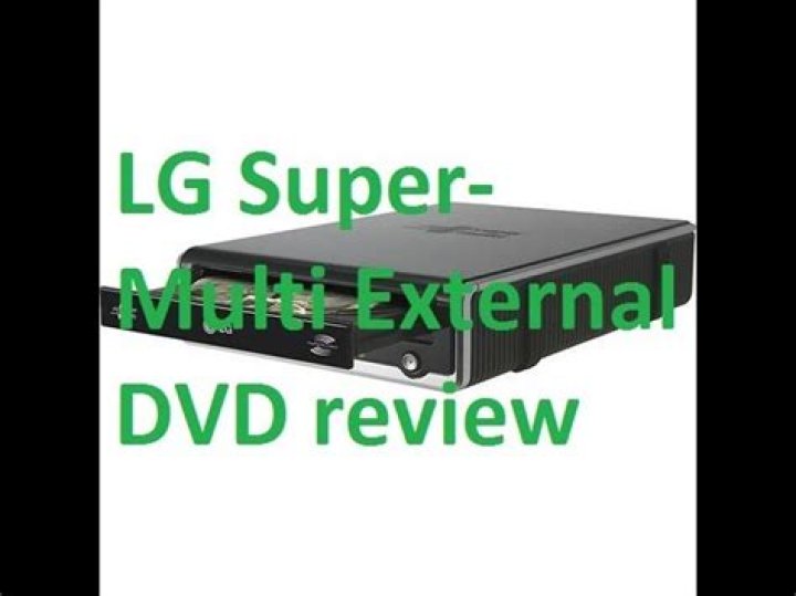 What is a External Super Multi DVD rewriter?