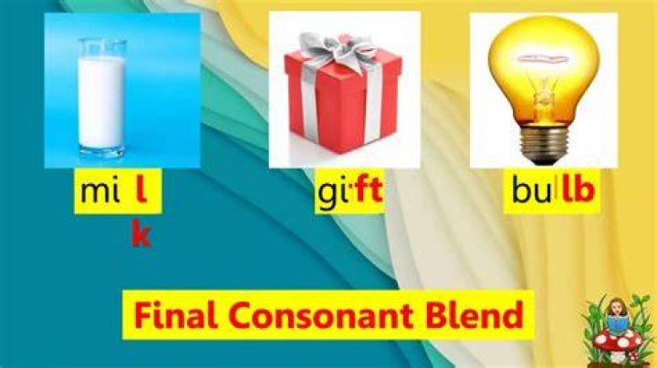 What is a final consonant?