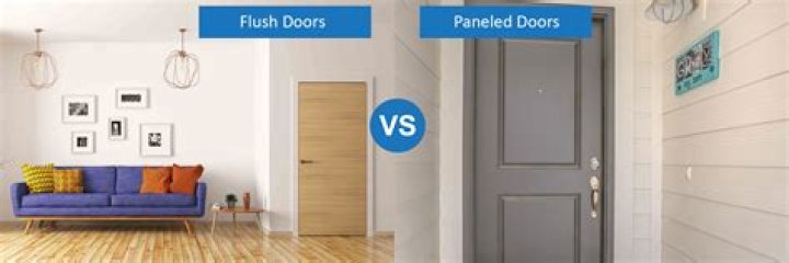 What is a flush door pull?