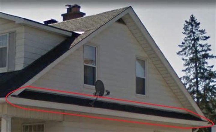 What is a gable end return?