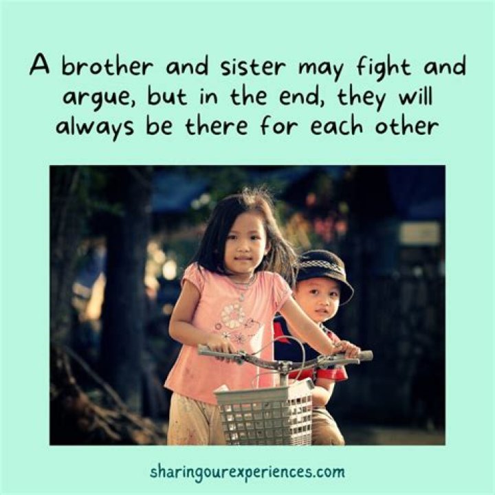 What is a good sibling quote?