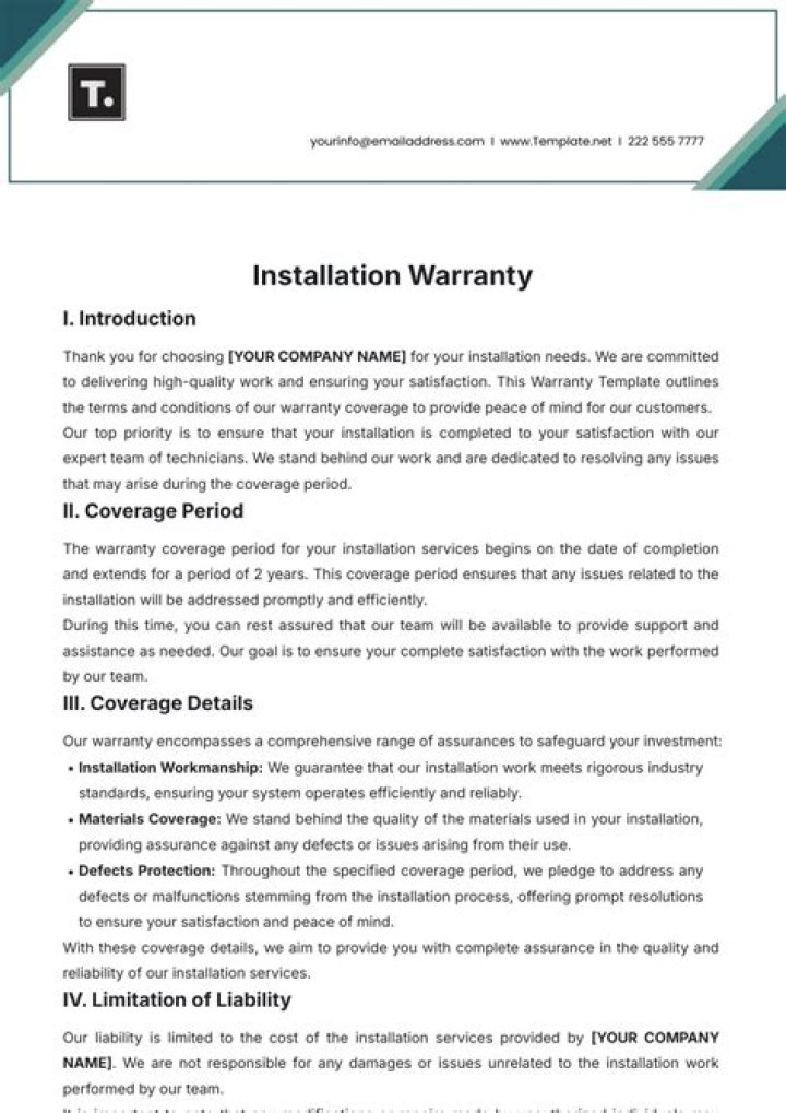 What is a installation product?