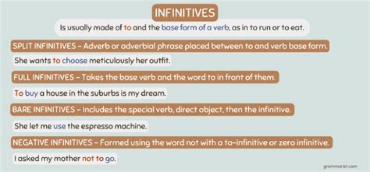 What is a Latin infinitive?
