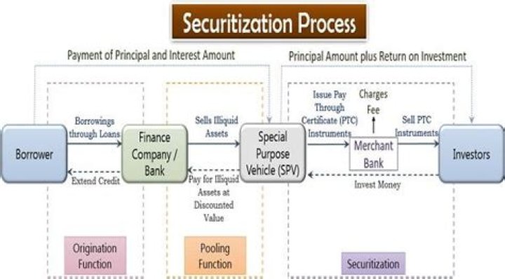 What is a loan securitization?