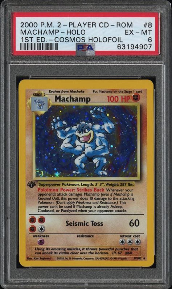 What is a machamp 8 102 worth?