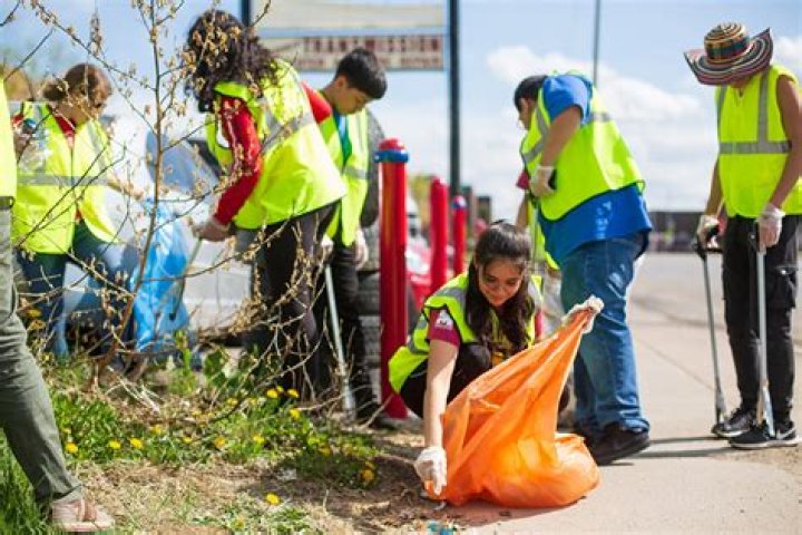 What is a neighborhood clean up program?
