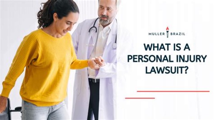 What is a personal injury lawsuit?