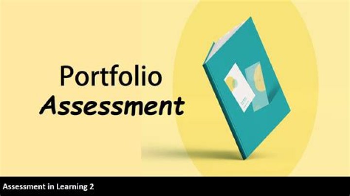 What is a portfolio assessment?