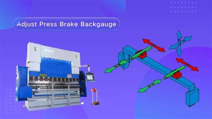 What is a press brake back gauge?