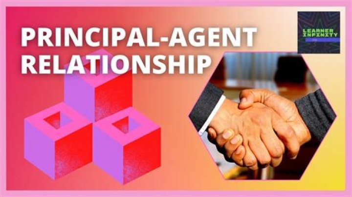 What is a principal agent relationship in accounting?
