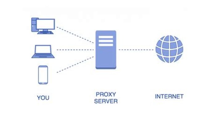 What is a proxy server in networking?