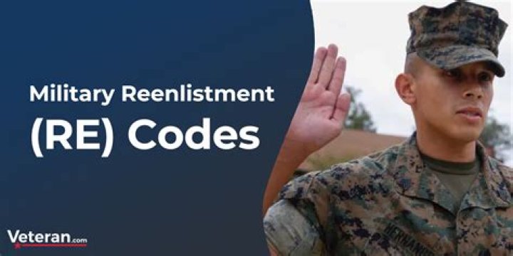 What is a re 3 reenlistment code?