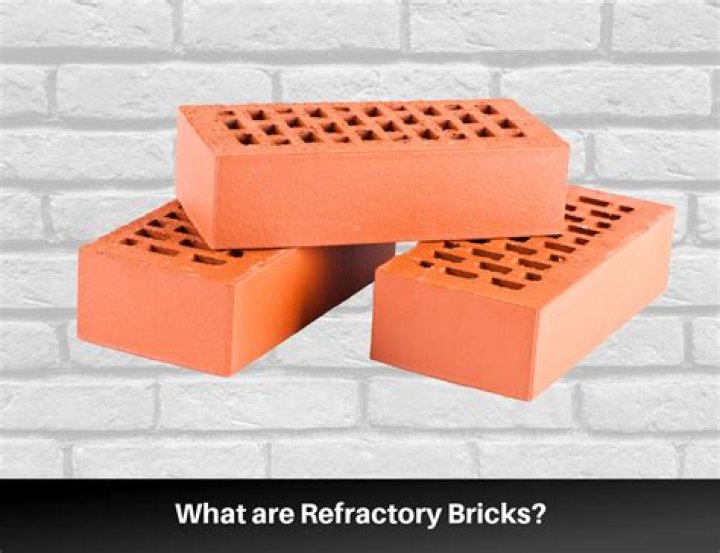 What is a refractory brick made of?