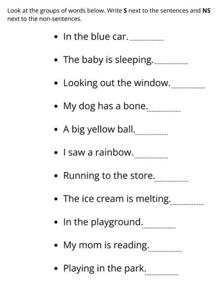What is a sentence for sign?