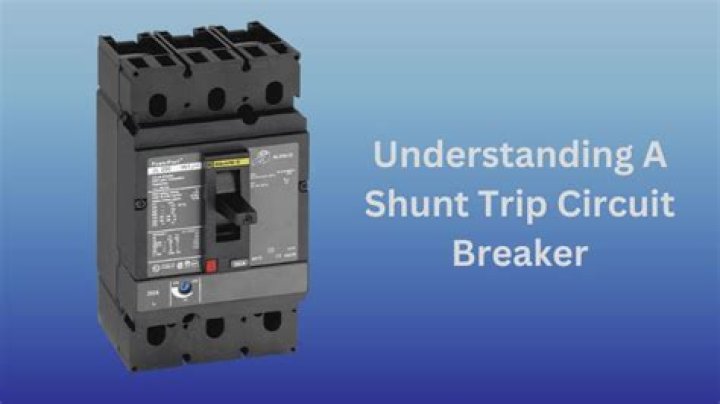 What is a shunt trip breaker?