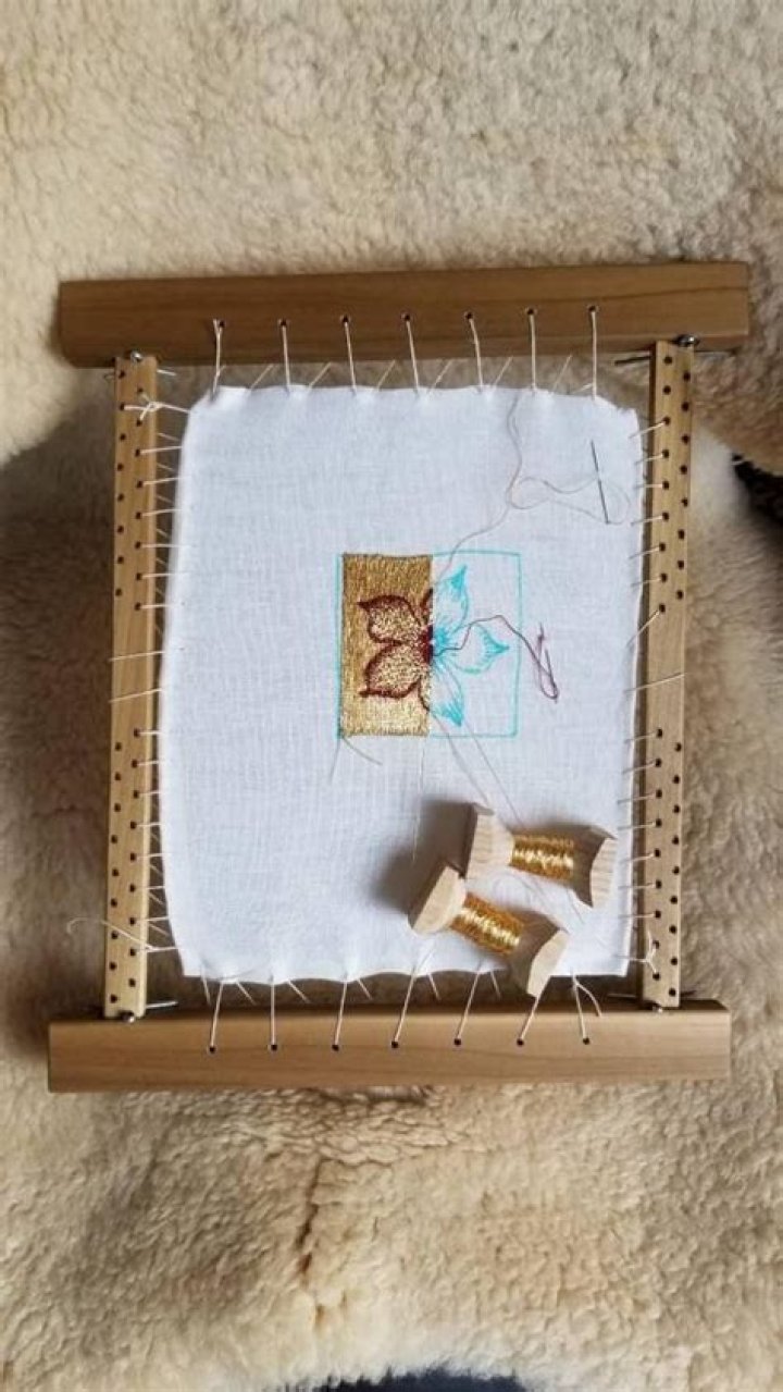 What is a slate frame for embroidery?