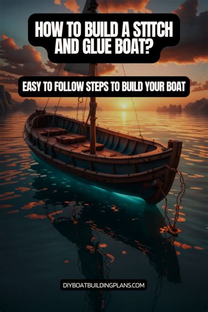 What is a stitch and glue canoe?