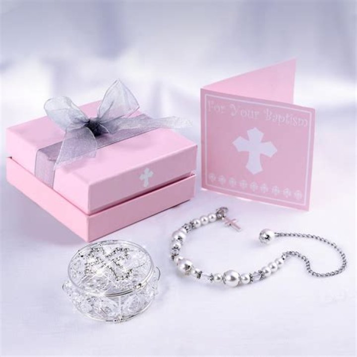 What is a traditional christening gift from godparent?