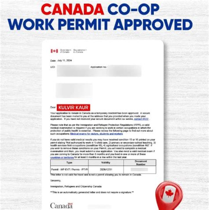 What is a work permit Canada?