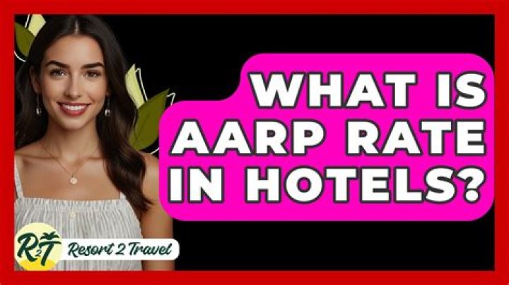 What is AARP rate in hotels?