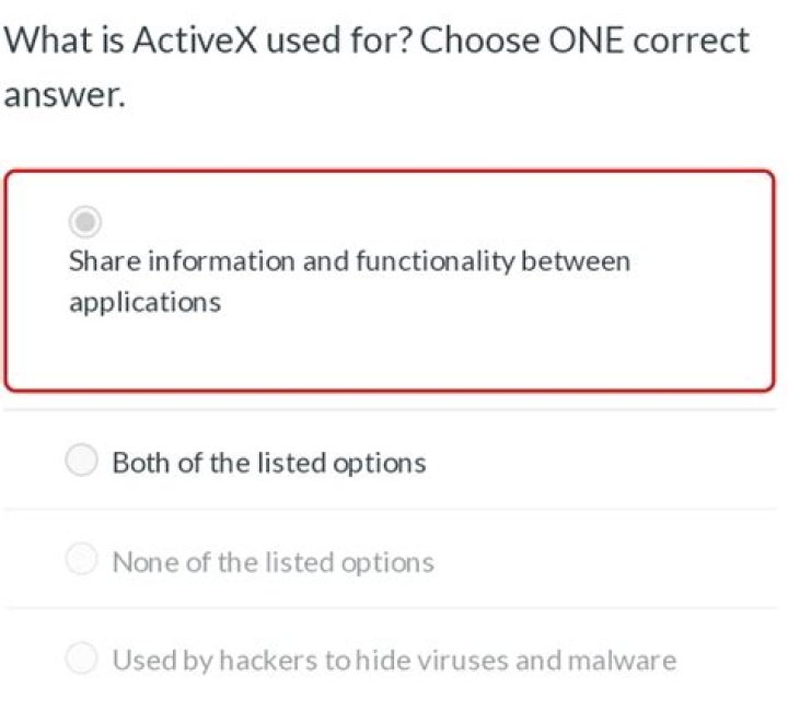 What is ActiveX used for?