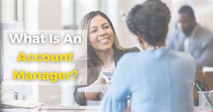 What is an account manager do?