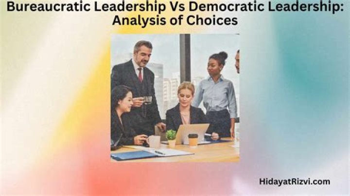 What is an example of bureaucratic leadership?